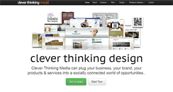 Desktop Screenshot of cleverthinkingmedia.com